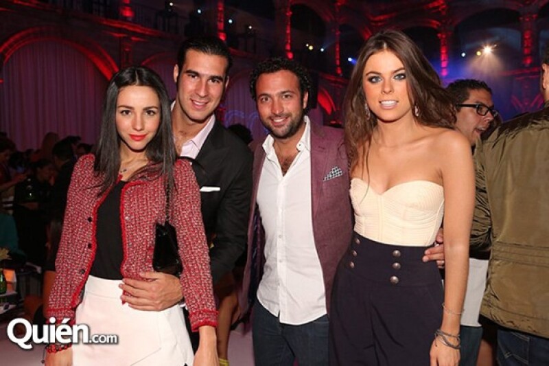 Chantal Torres, Miguel Torruco, Daniel Cohen y Yael Sandler