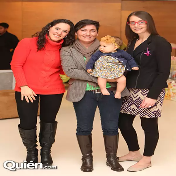 María Fernanda de la Vega, Romelia Fernández, Loretta Machinena, Carmen Ramírez