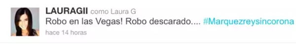 Laura G se mostró indignada ante sus seguidores de la red social ante lo ocurrido anoche en Las Vegas.