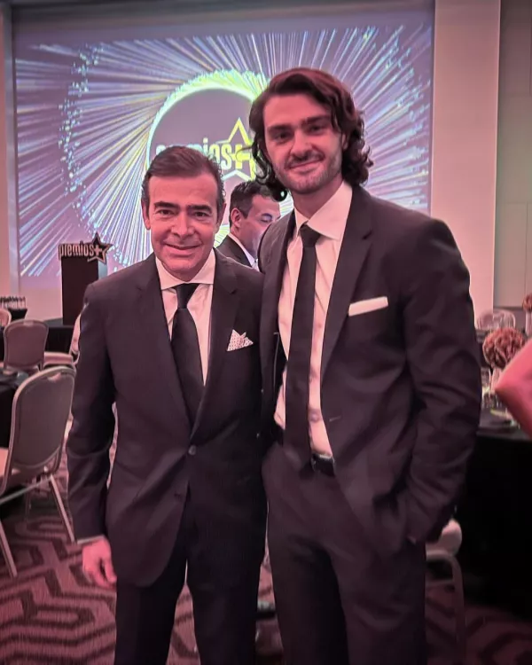 Toño Mauri y su hijo Antonio