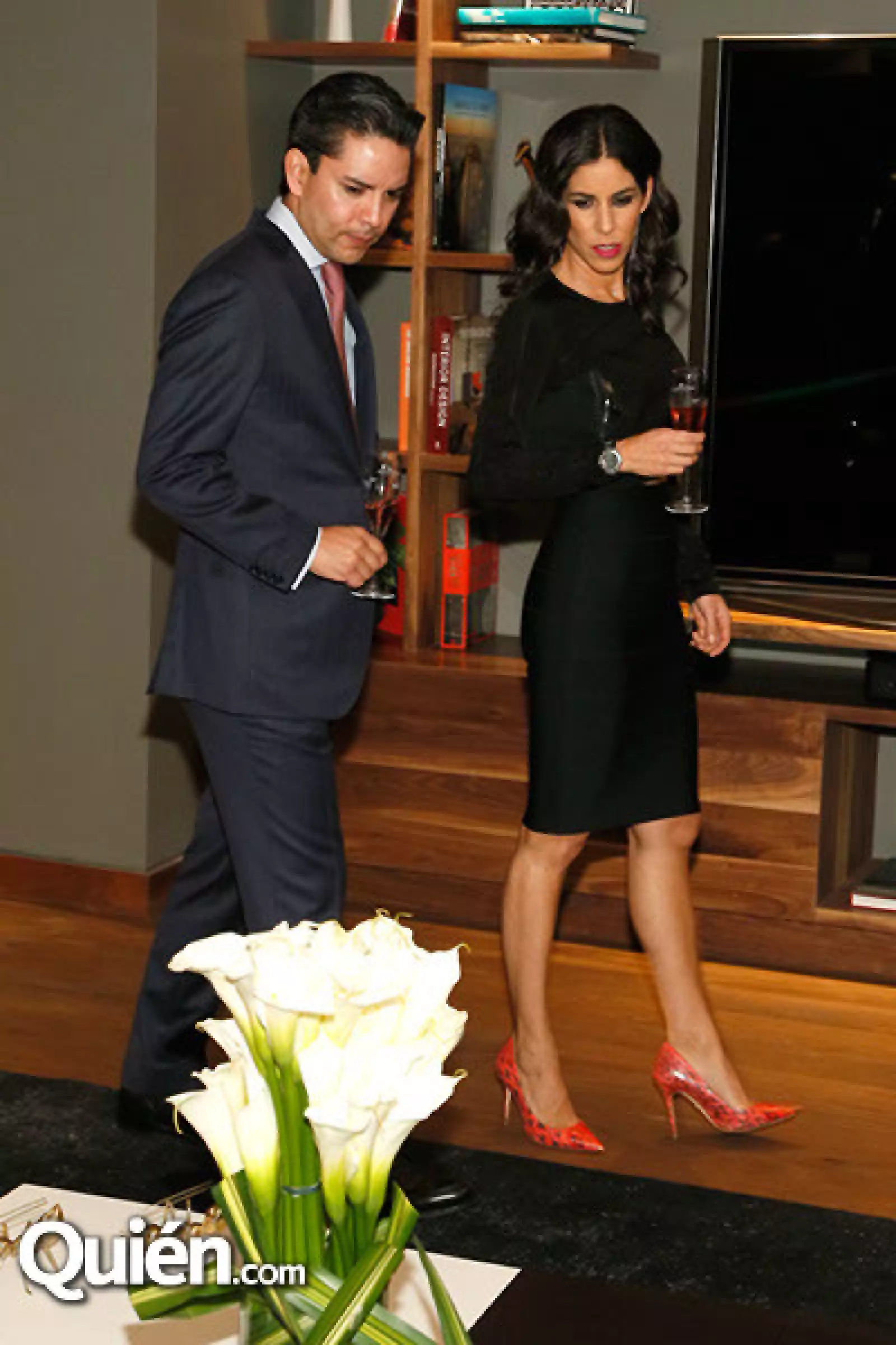 Salvador Sánchez y María Fernanda Medina