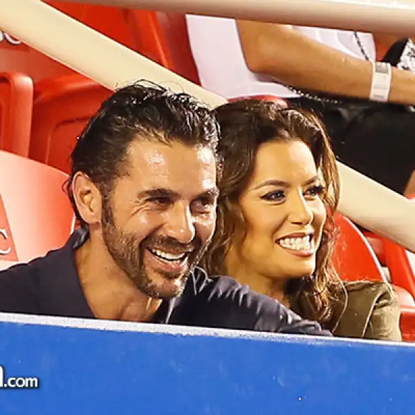 Pepe Baston y Eva Longoria