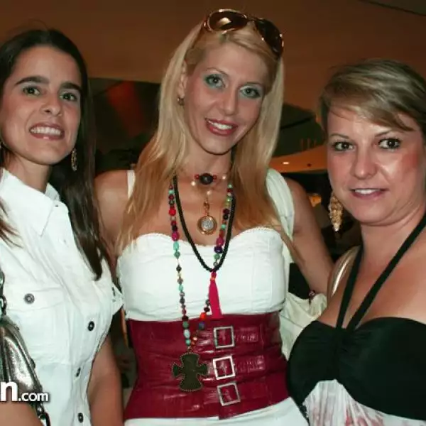 Barbara Villarreal,Coni Azar y Rosi Zambrano