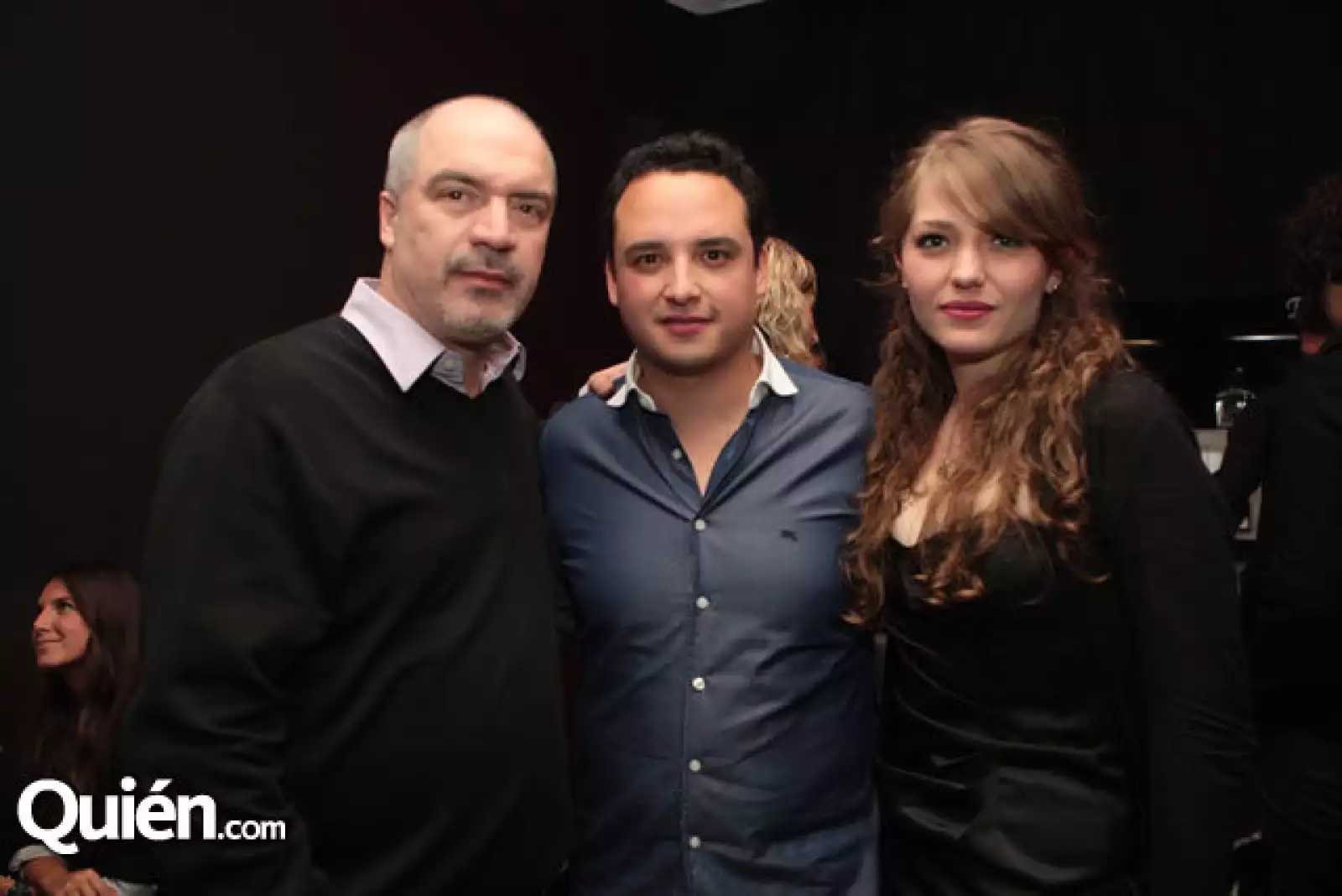 Carlos Puig, Mauricio Pedroza y María José Villalvazo