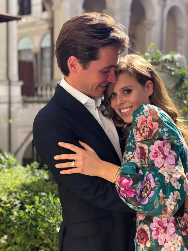 princesa Beatriz y Edoardo Mapelli