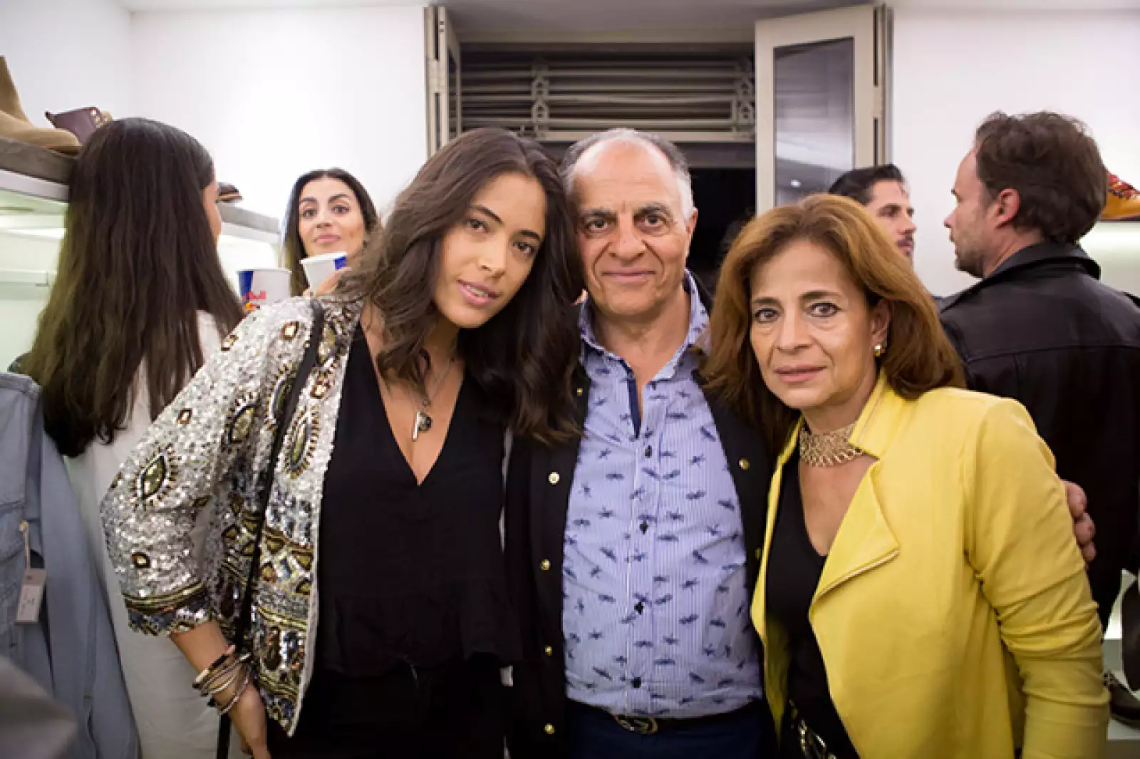 Apertura de la primera tienda de su marca "Prima Volta" de Anuar Layon
