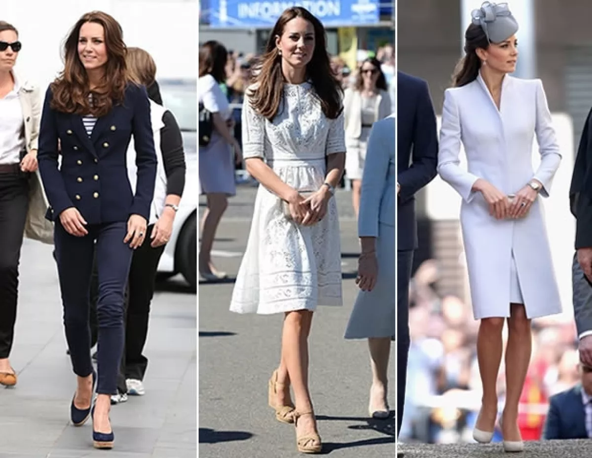 Kate Middleton durante su tour por Australia y Nueva Zelanda.