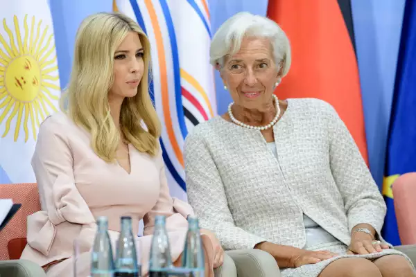 Ivanka Trump y Christianne Lagarde
