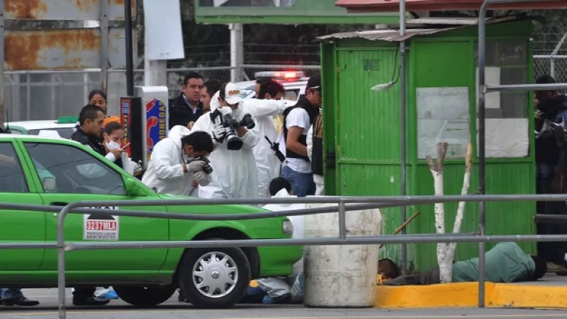 Al menos ocho taxistas fueron asesinados en Monterrey