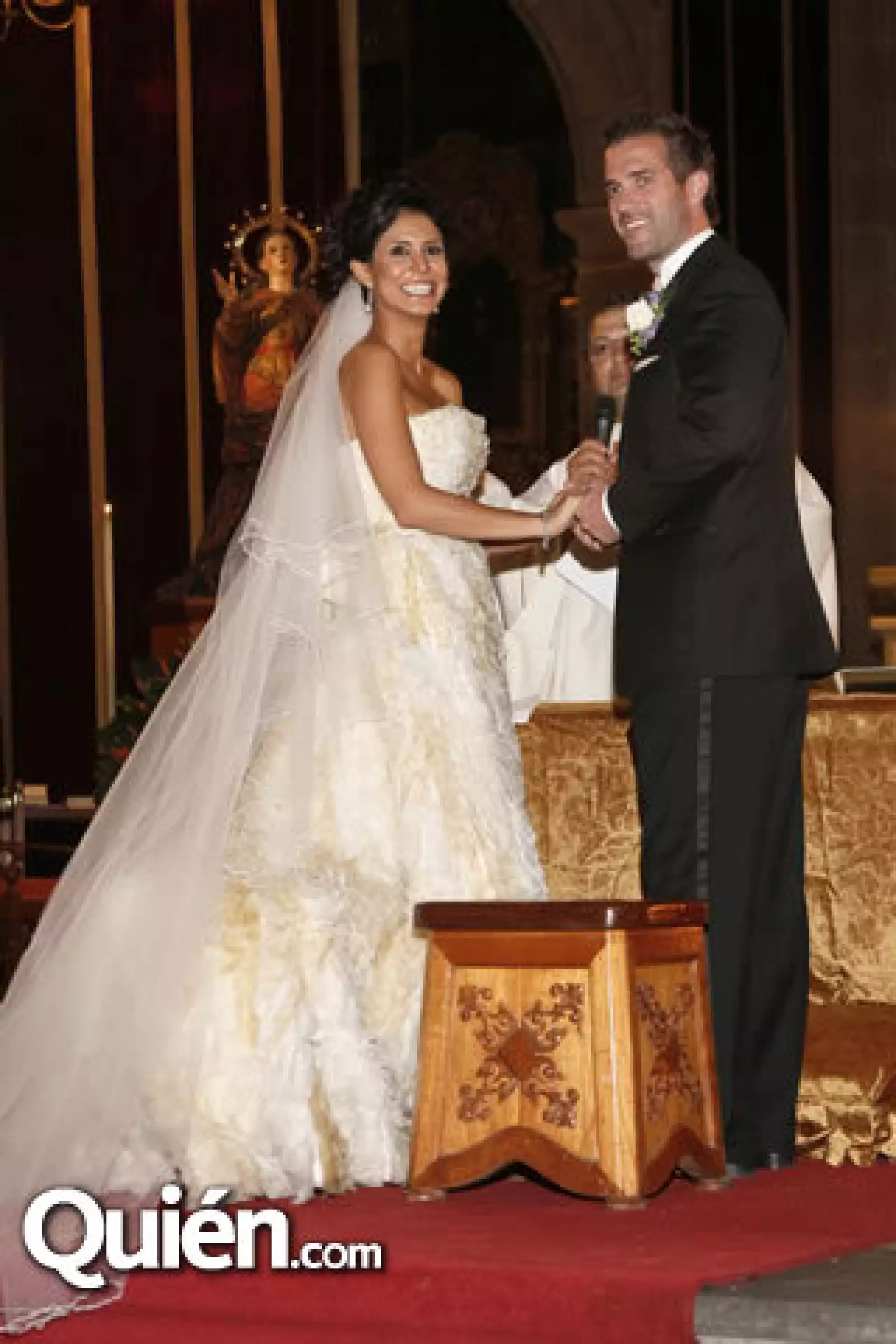 Paola Casale y Luke Middleton