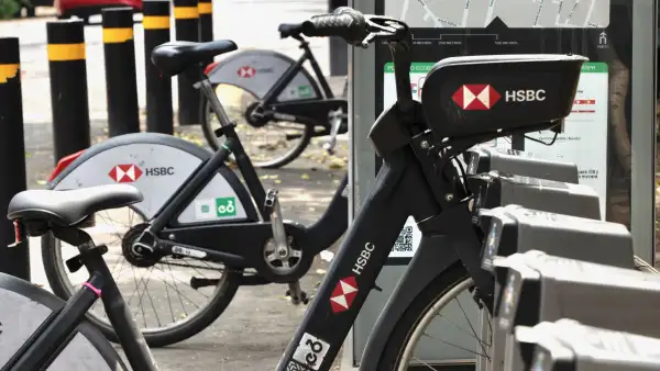 Estación de Ecobici en CDMX.
