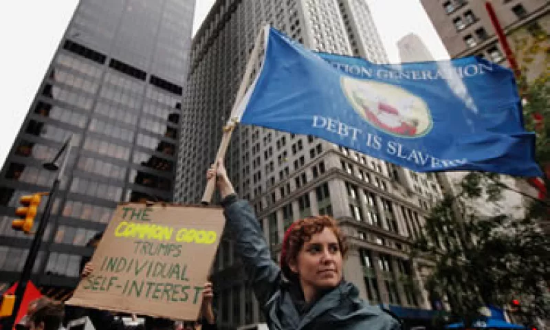 El movimiento ‘Occupy Wall Street’ será apoyado por 90 universidades. (Foto: Reuters)