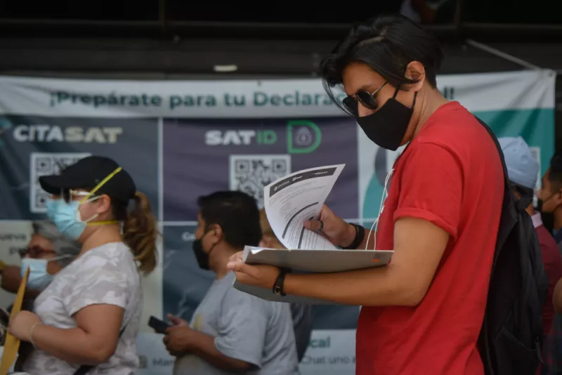personas con discapacidad, de la tercera edad y mujeres embarazadas no necesitan sacar cita con el SAT