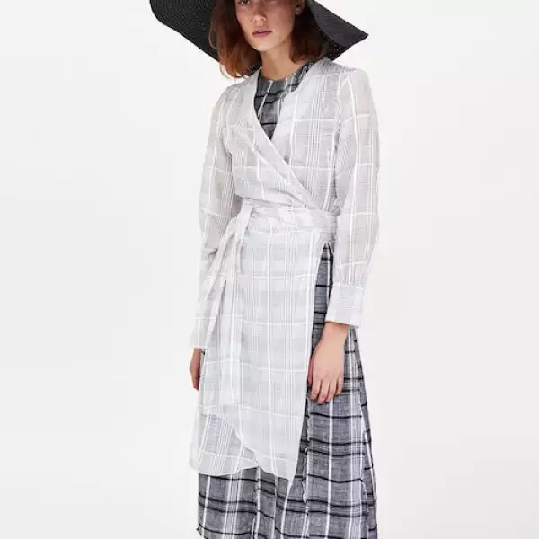Camisa y vestido ZARA