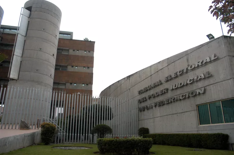 Entrada del TEPJF