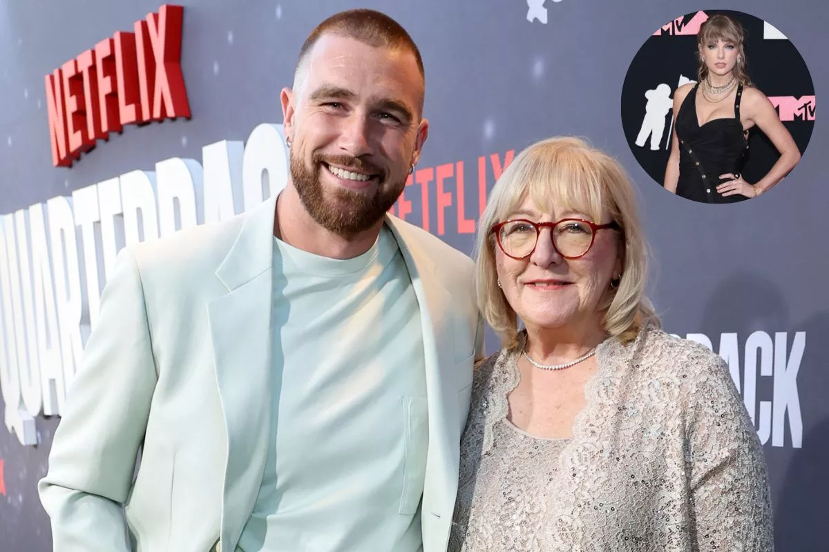 Travis-Kelce y su mamá, Donna Kelce