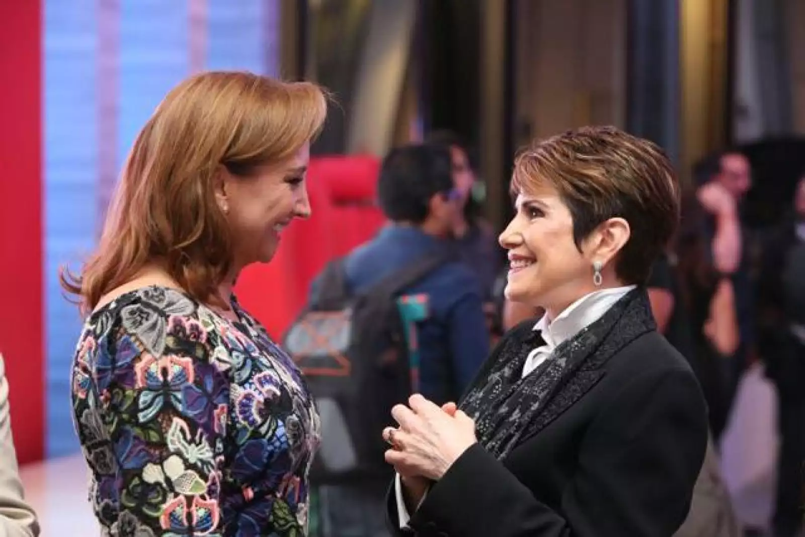 Claudia Ruiz Massieu y Adriana Pérez Cañedo