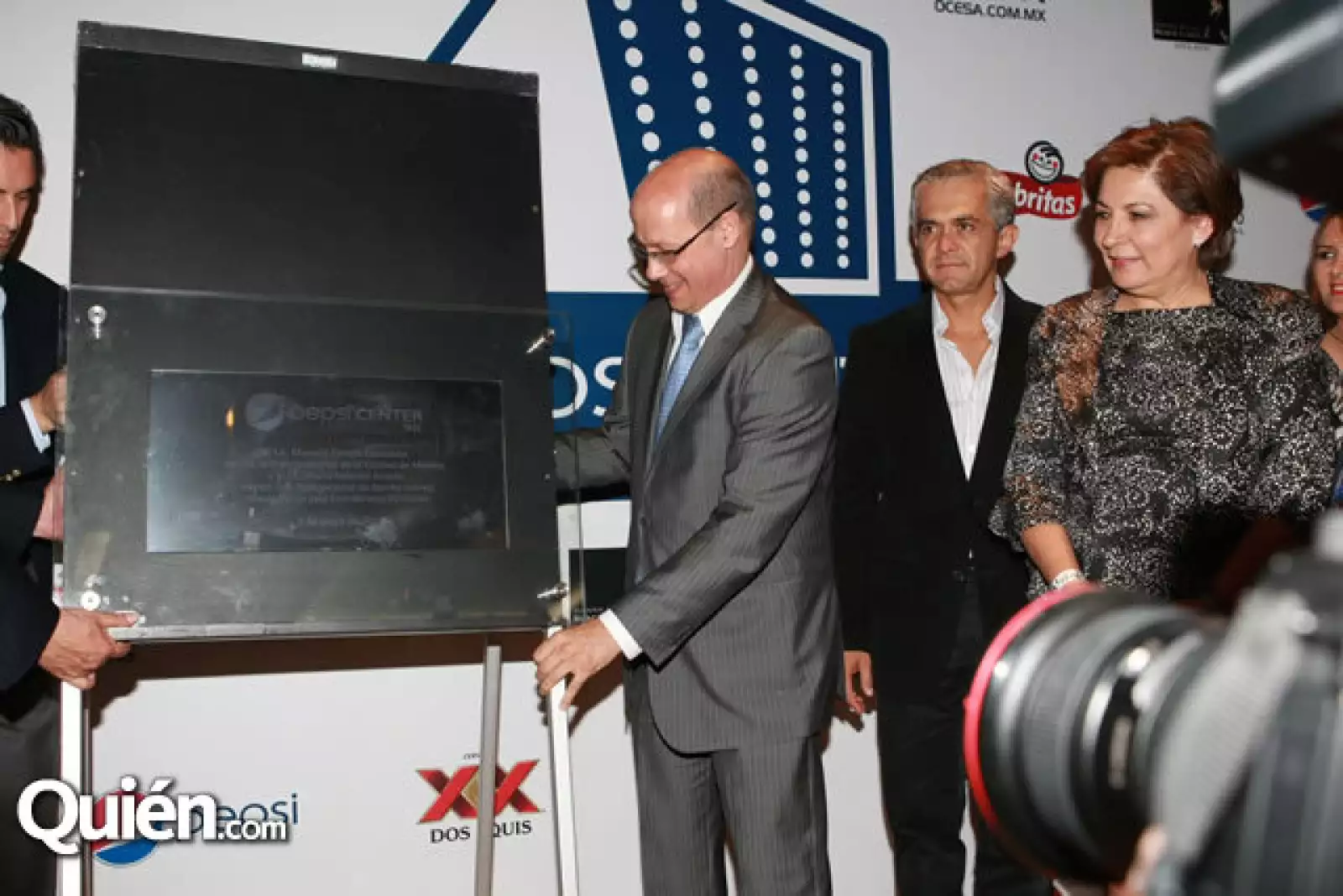 En el lugar se develó una placa conmemorativa.