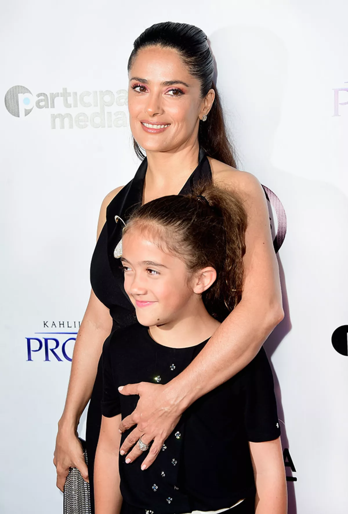 Salma junto a su única hija, Valentina Paloma.