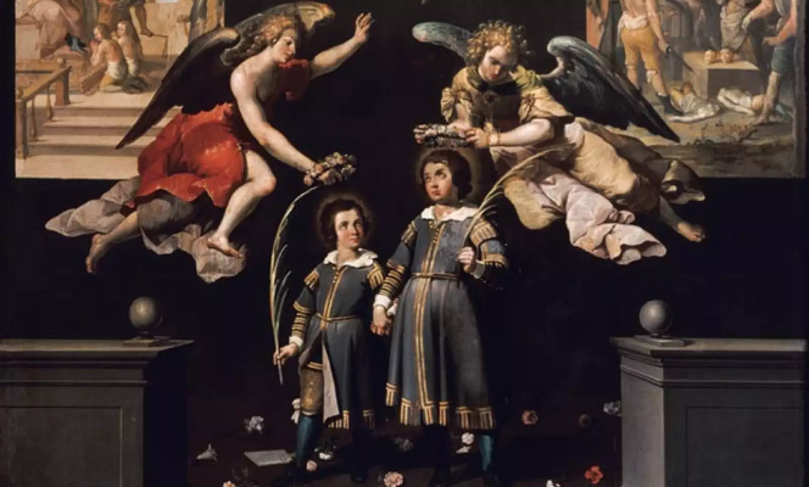 Autor: José Juárez. Material: Oleo sobre tela. Tamaño: 377x 288 cm. Origen: Ciudad de México, México.