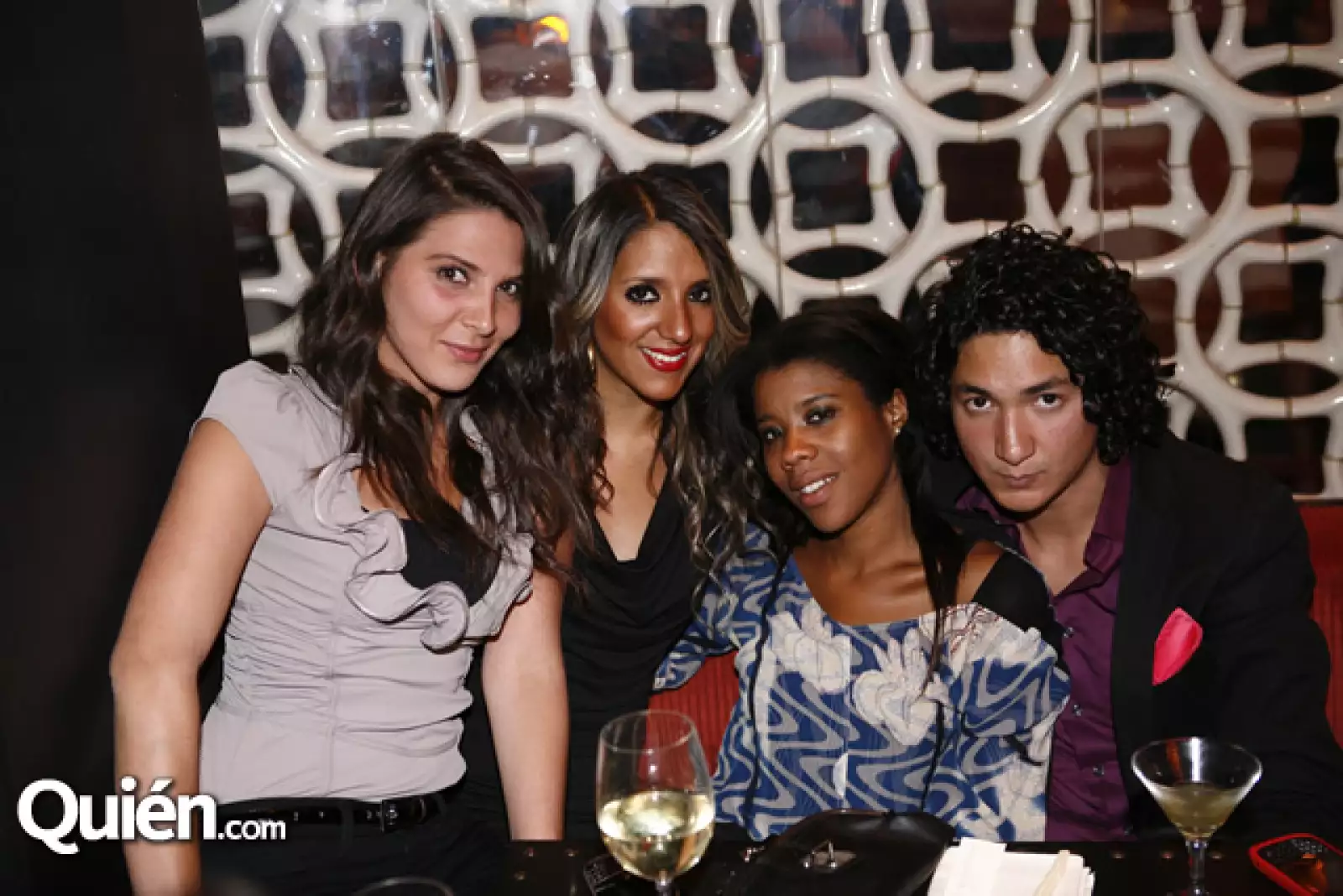 Erika Bianca, Abril Borda, Sentony Kay y Roberto Borda