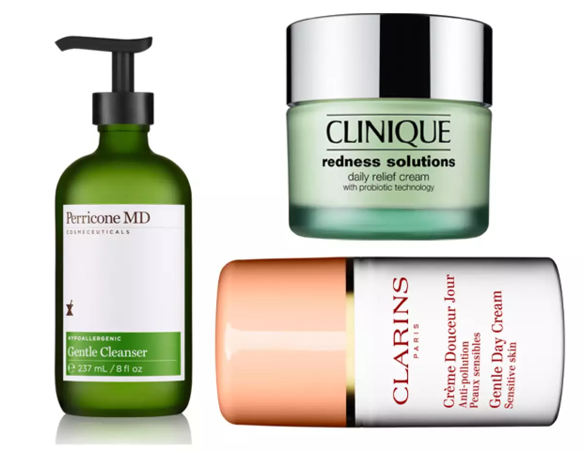 Procura usar productos hipoalergénicos para piel sensible.