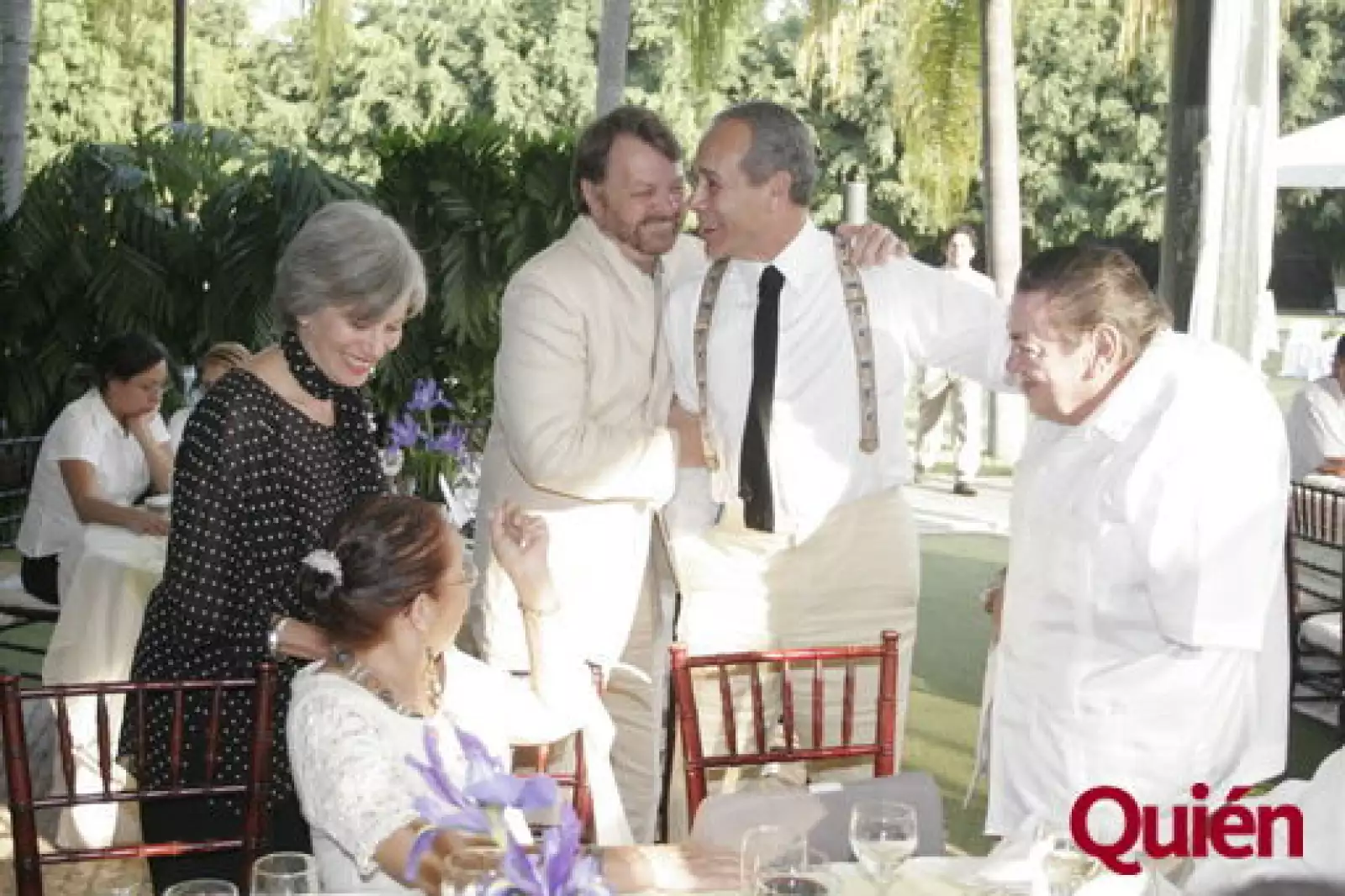 María Elena Cerisola, Jorge Castañeda, Silvia Pavón, Pedro Cerisola, Gilberto Rincón Gallardo