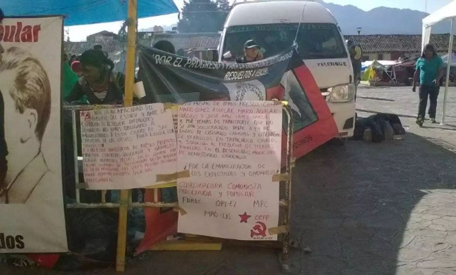 Exigen que el gobierno y las autoridades locales respeten sus territorios, así como sus gobiernos autónomos.