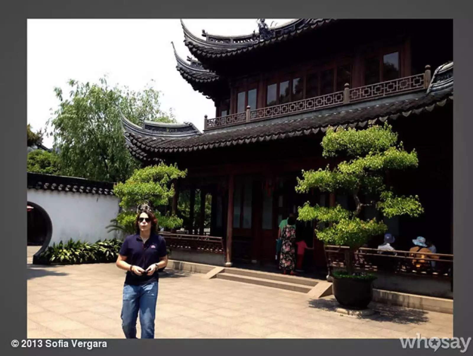 Manolo disfrutando China.