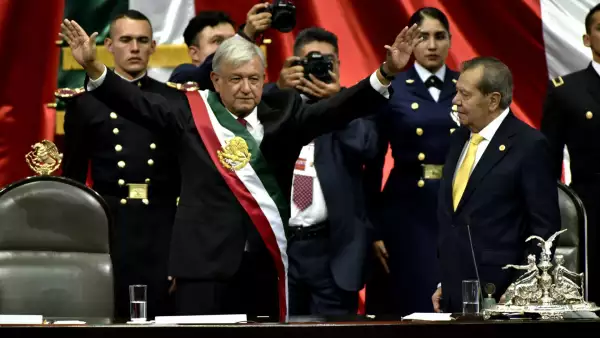 Así fue la toma de protesta de AMLO en 2018 como presidente de México