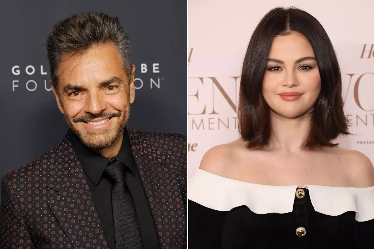 Eugenio Derbez y Selena Gomez