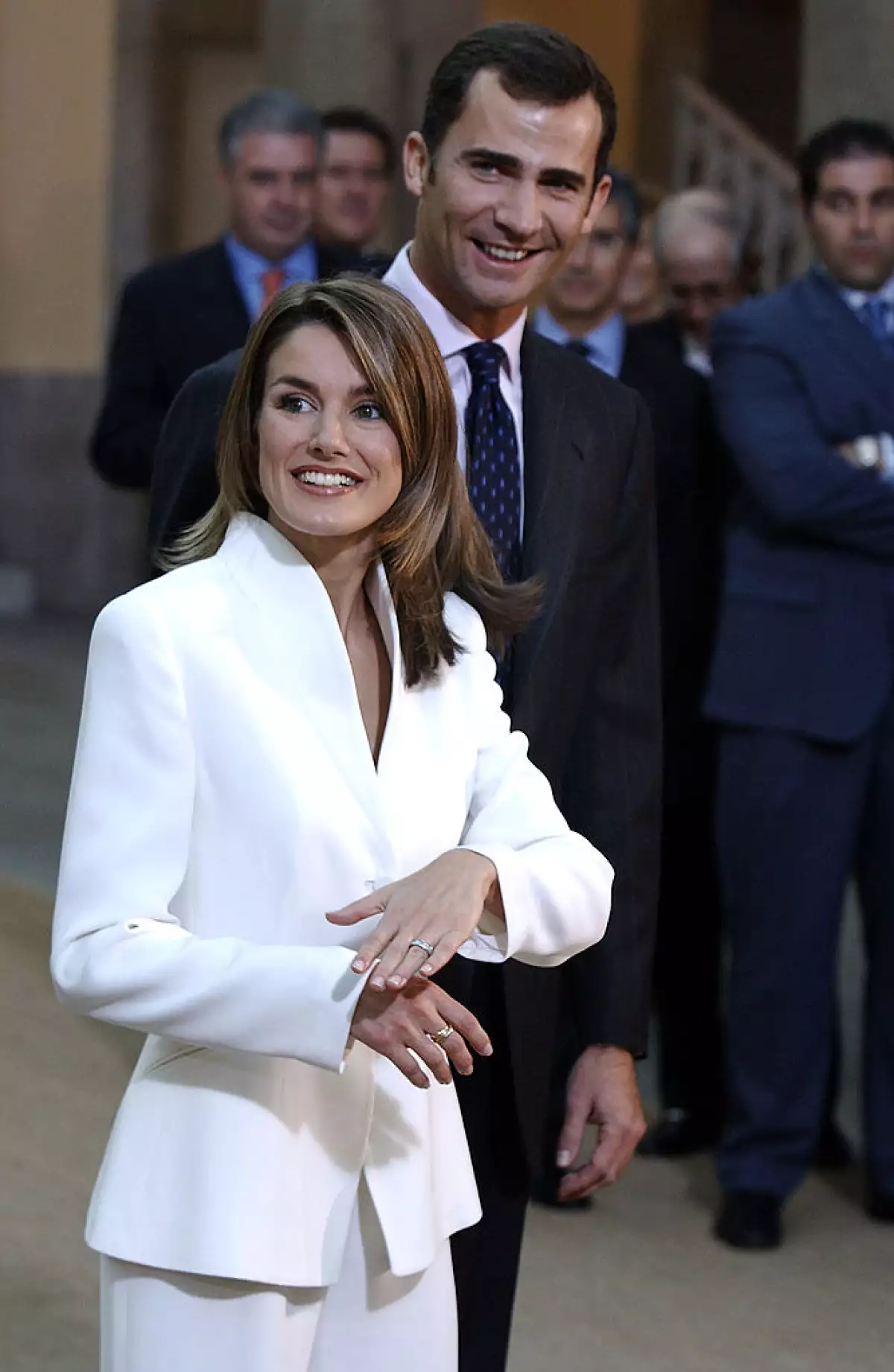 Letizia de España y el rey Felipe VI