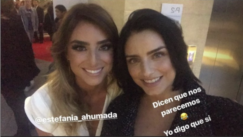 Estefanía Ahumada y Aislinn Derbez