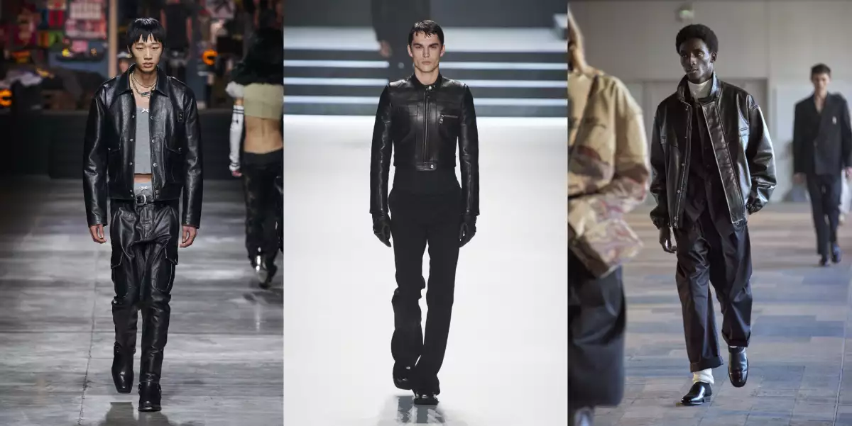 tendencias hombre cuero