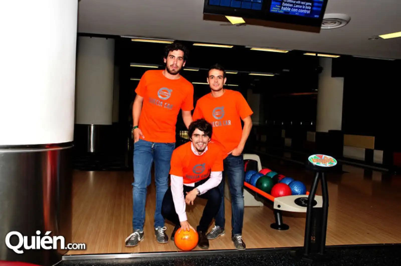 Rodrigo Urquidi, Mateo Ramírez y Asdrubal Flores