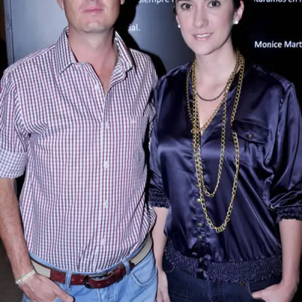Santiago Gómez y Carolina Sánchez