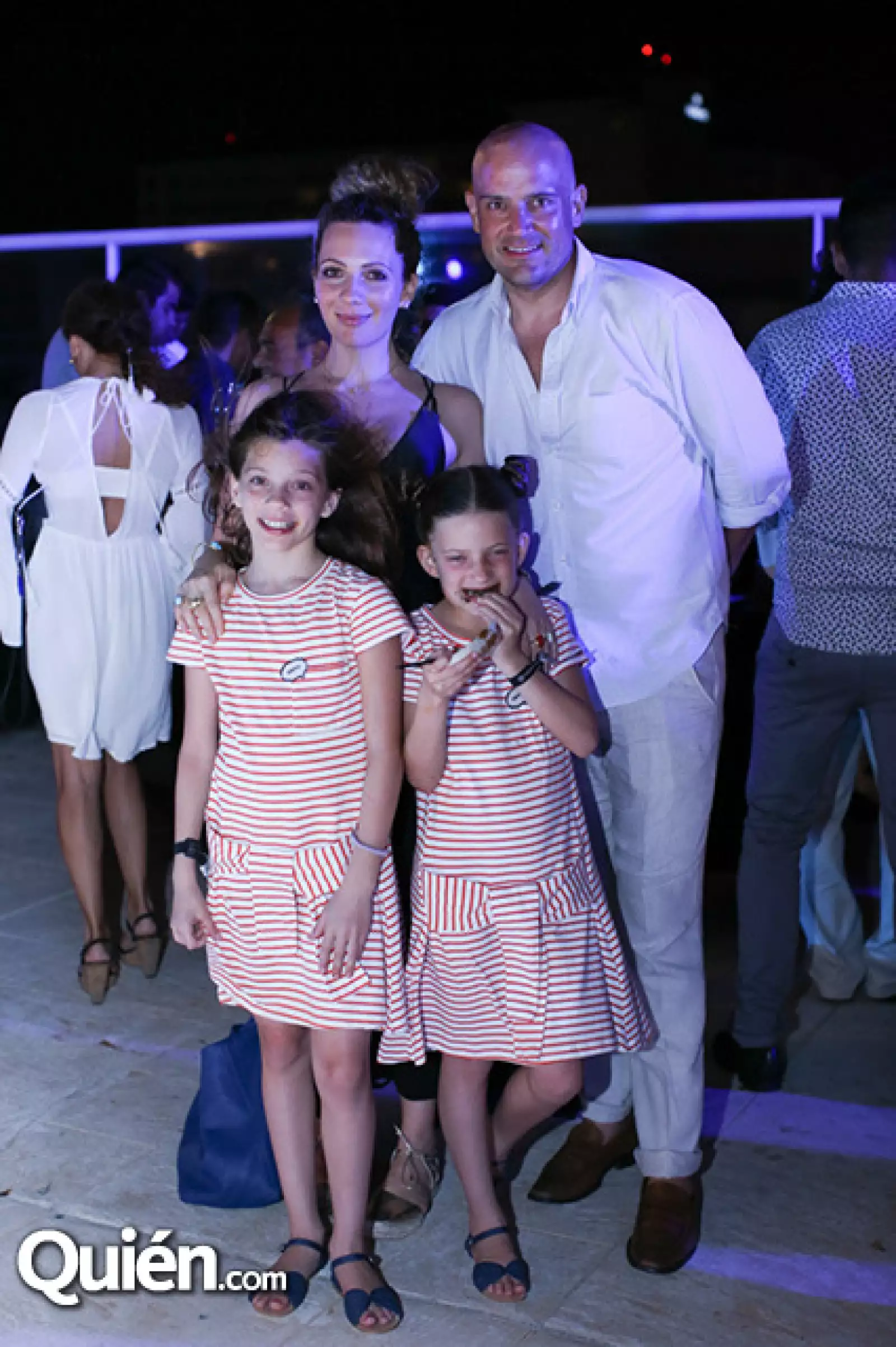 Zarina Rivera, Manuel Rivera, Hanna Rivera y Tamara Rivera