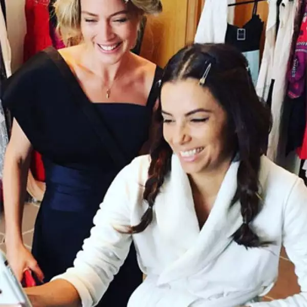 Doutzen Kroes y Eva Longoria disfrutando Cannes