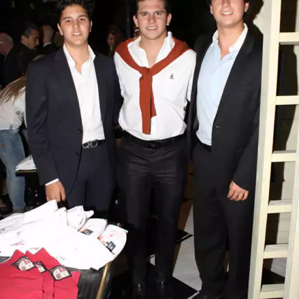 Rodrigo Campillo, José Ávila y Daniel Amodio