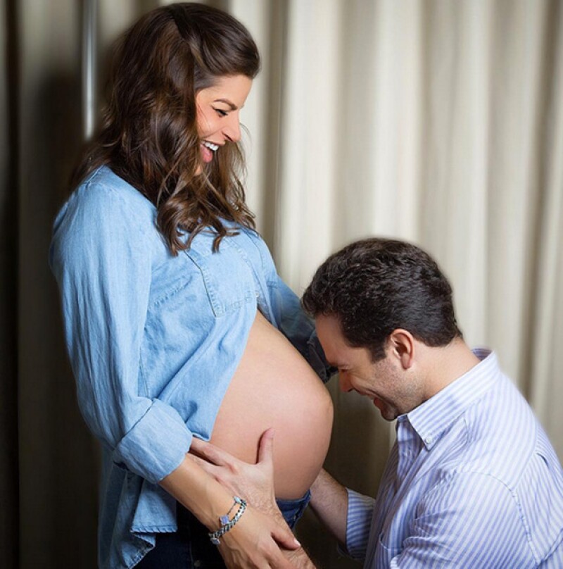 Bárbara tiene 39 semanas de embarazo.