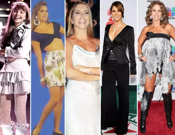 Lucero siempre tuvo una imagen muy recatada, pero con el tiempo se fue destapando un poco más para dejar atrás a Lucerito.