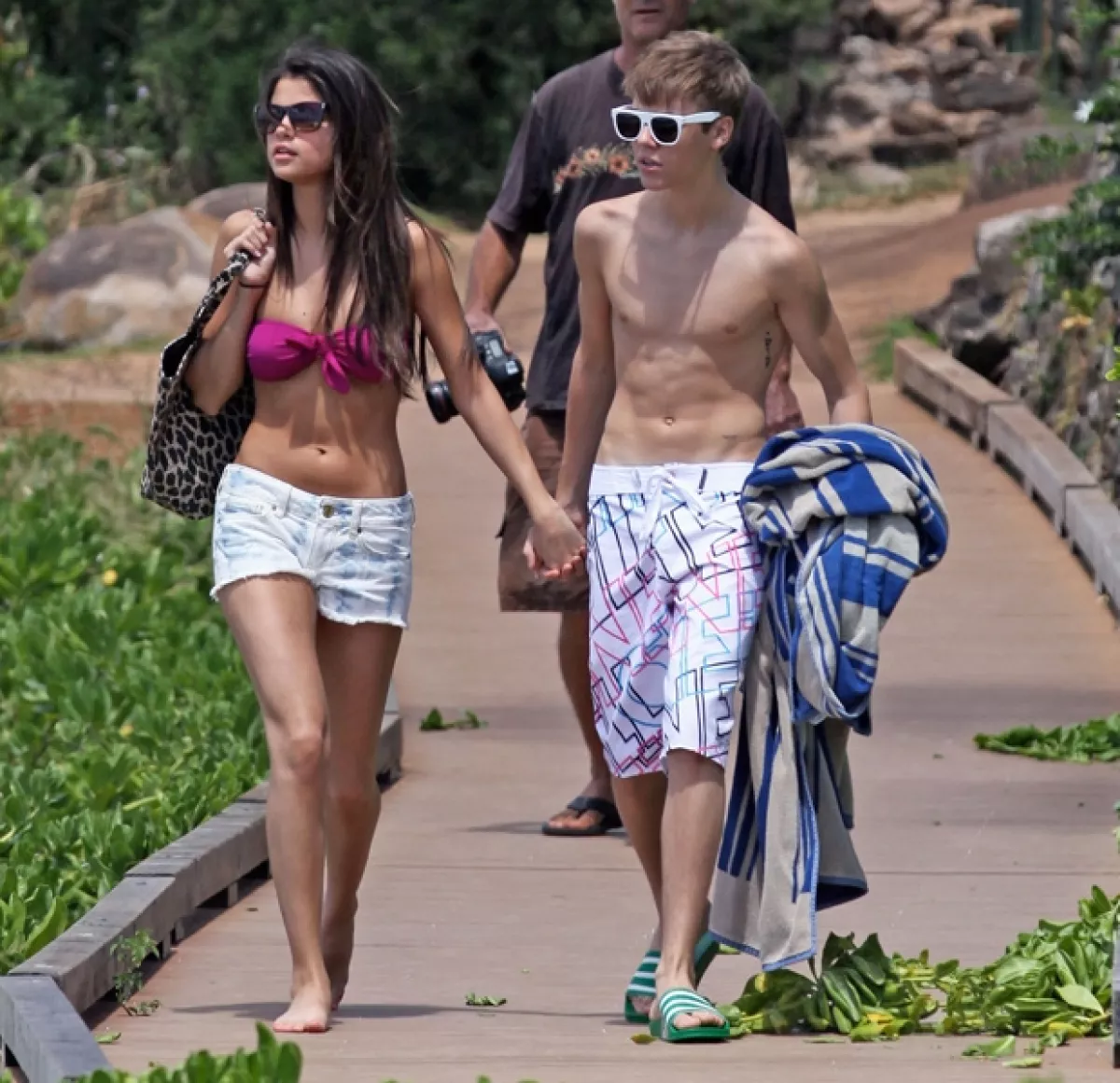 Sin duda el que siempre se muestra cariñoso es Justin.