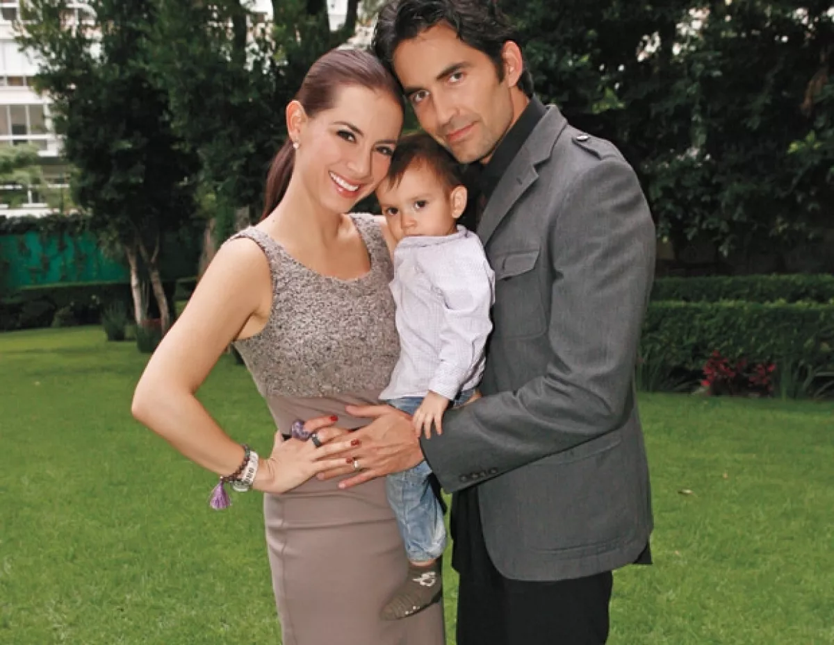 Claudia ha formado una bonita familia.