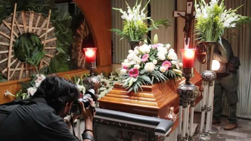 Regina Martínez funeral
