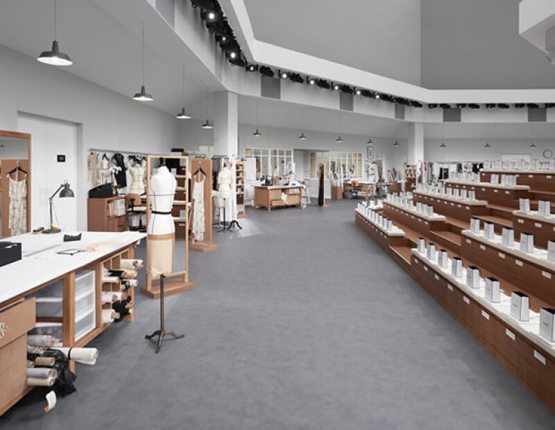 Karl Lagerfeld llevó los talleres de Chanel al Grand Palais.