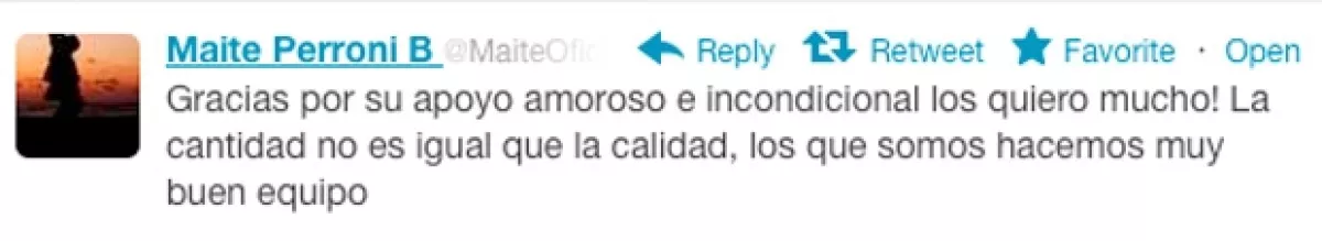 Este fue el mensaje de Maite que generó el enojo de los seguidores de Anahí.
