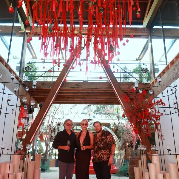 Juan Pablo Arroyuelo , Lulu Martínez Ojeda y David Castro 