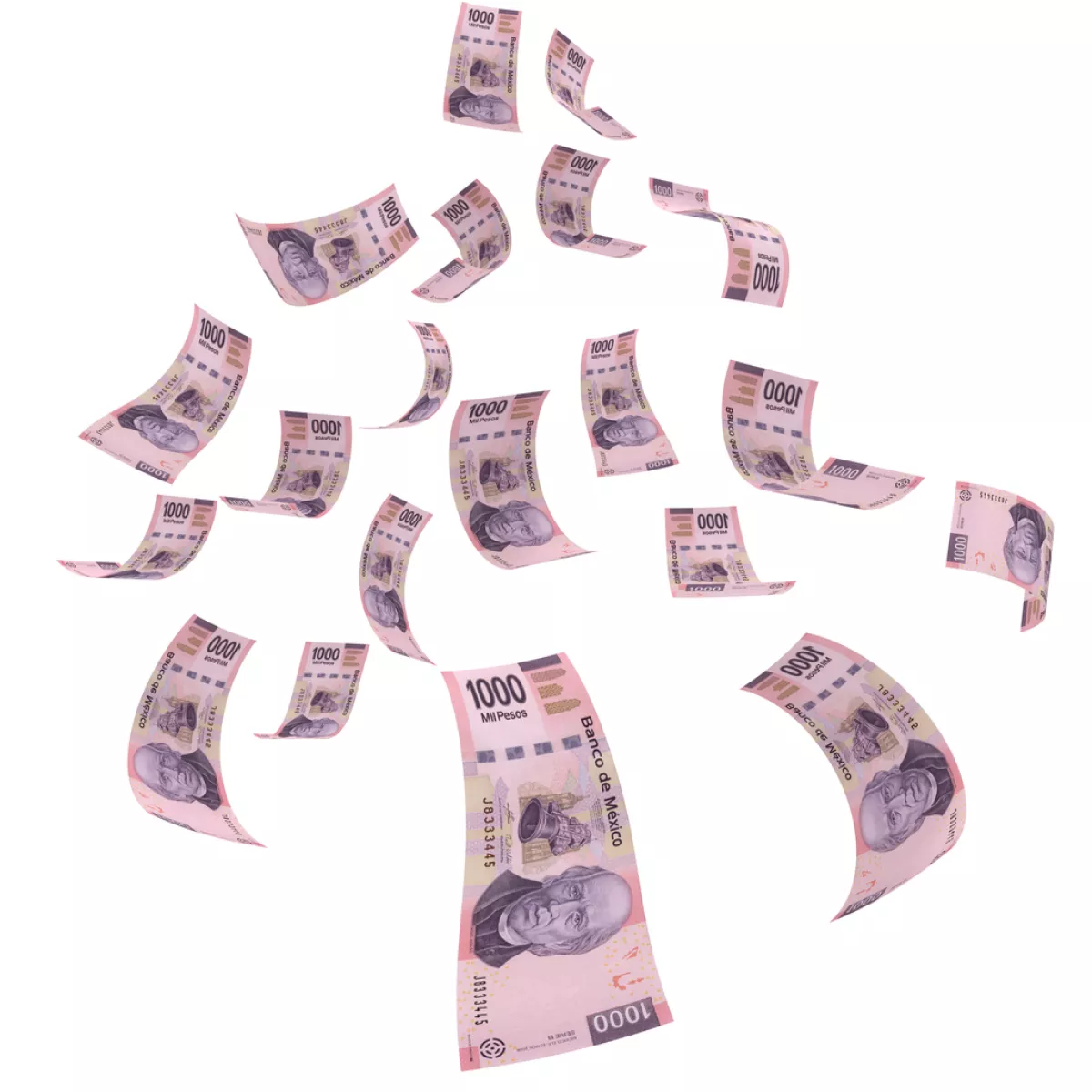 Mexican money peso falling finance crisis