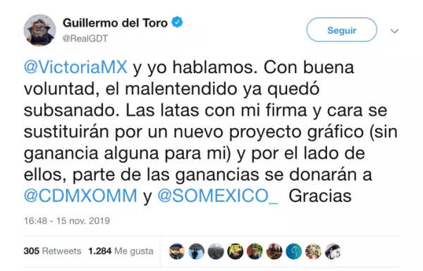 Twitter de Guillermo del Toro