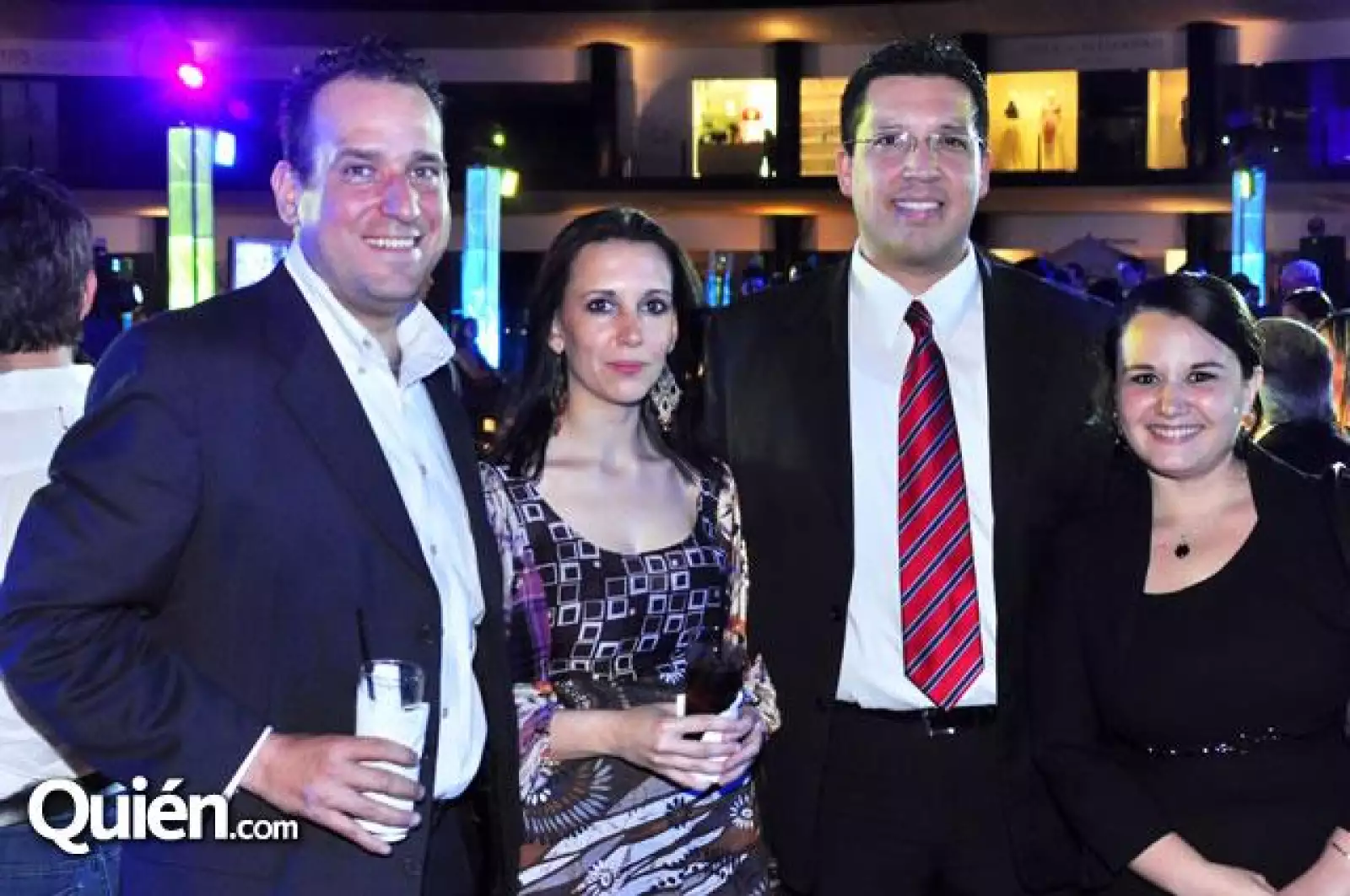 Eduardo Ruíz,Leticia Cores,Ramiro de Luna y Alejandra Reyes